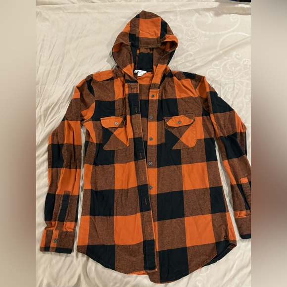 Zipzone hooded flannel - Picture 1 of 3